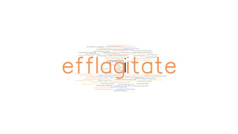 efflagitate|English verb 'efflagitate' conjugated.